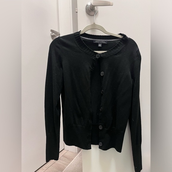Wool Banana Republic Black Women's Cardigan - Picture 1 of 4